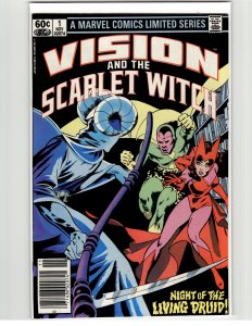Vision and the Scarlet Witch #1 (1982) Vision [Key Issue]