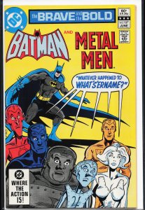 The Brave and the Bold #187 Direct Edition (1982) Metal Men
