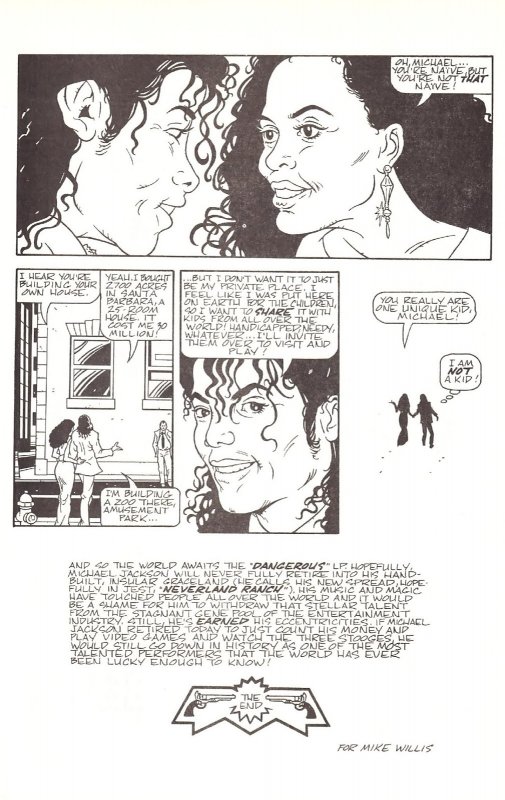 ROCK N' ROLL COMICS #36 (1991) MICHAEL JACKSON | UNAUTHORIZED BIOGRAPHY