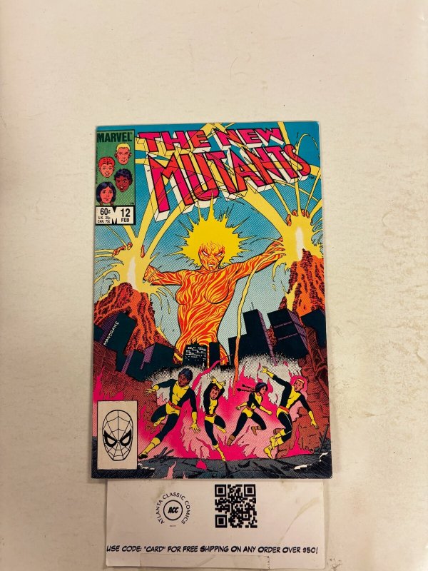 New Mutants #12 NM Marvel Comic Books Cannonball Sunspot Warlock Mirage 24 HH72