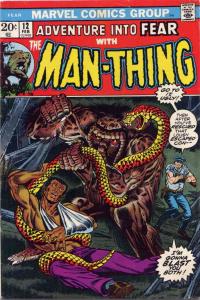 Fear #12 GD ; Marvel | low grade comic Man-Thing - Adventure Into Fear