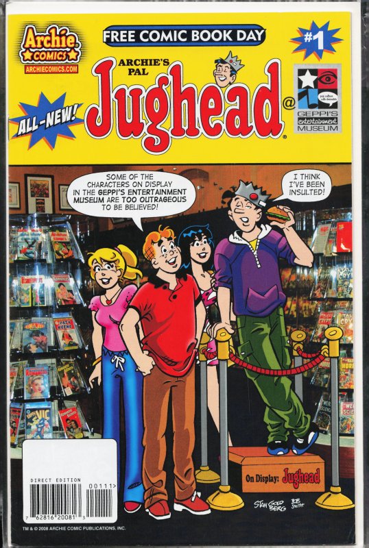 Jughead Comics, Night at Geppi's Entertainment Museum, Free Comic Book Day Ed...