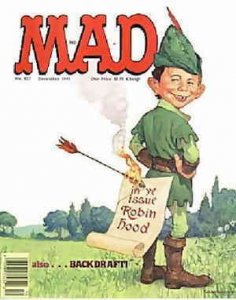 Mad #307 GD ; E.C | low grade comic December 1991 Robin Hood magazine