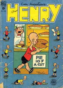 Henry (Carl Anderson's ) #8 POOR ; Dell | low grade comic July 1949 King Feature