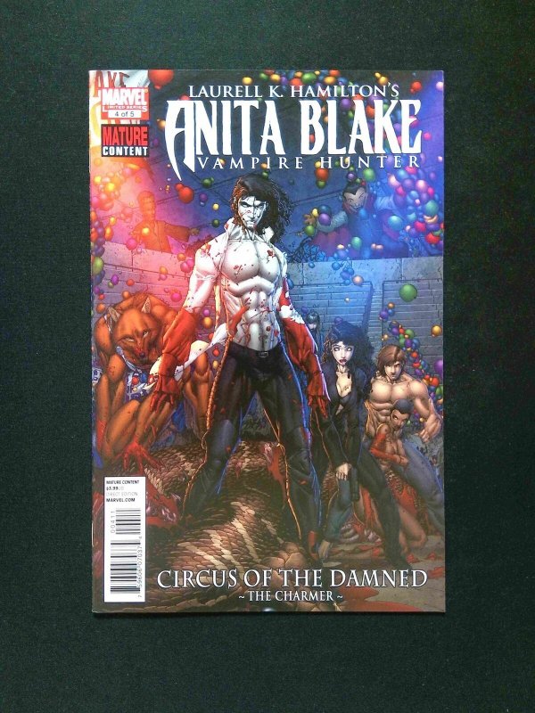 Anita  Blake  Circus  of the  Damned Charmer #4  MARVEL Comics 2010 VF/NM