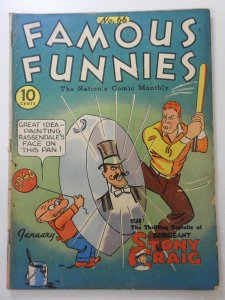 Famous Funnies #66 (1940) Solid GVG Condition!