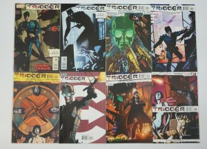 Trigger #1-8 VF/NM complete series Sleeper Agent ; Vertigo