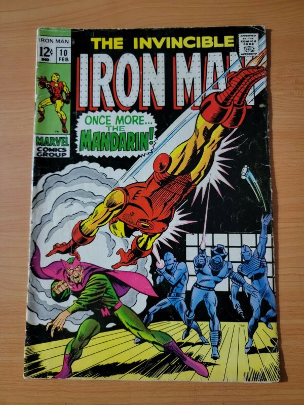 Invincible Iron Man #10 ~ VERY GOOD - FINE FN ~ 1969 Marvel Comics