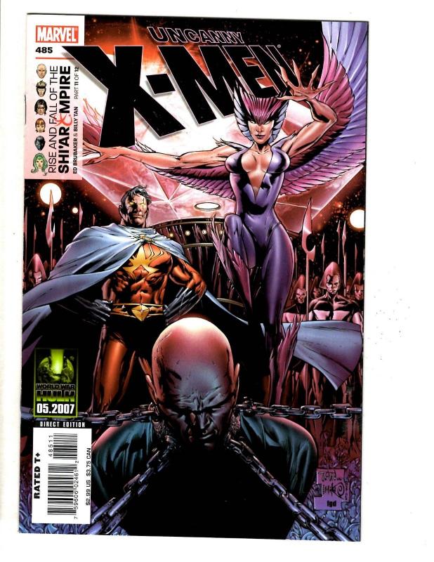 9 Uncanny X-Men Marvel Comic Books # 475 476 477 482 485 486 487 501 503 JD5