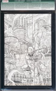 Marvel Authentix: Daredevil (1998 Marvel) # 1 CGC Qualified CGC 9.8 Sketch var