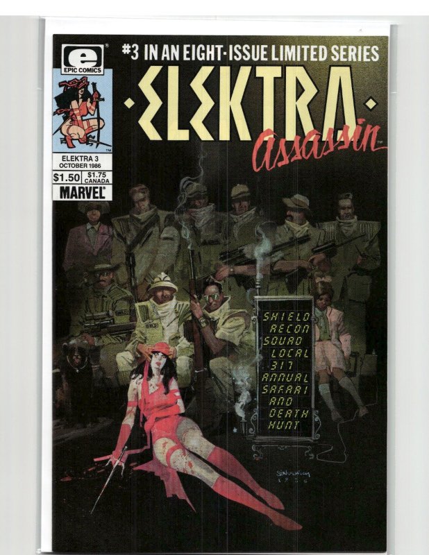 Elektra: Assassin #3 (1986) Elektra