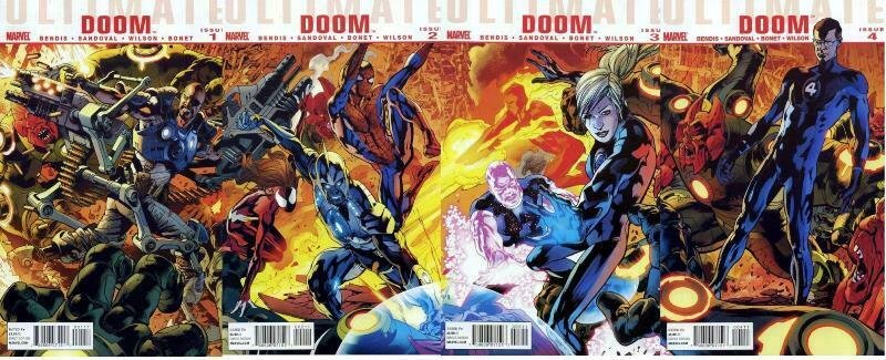 ULTIMATE DOOM (2011) 1-4  COMPLETE!