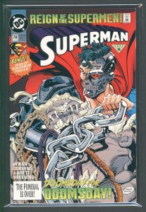 7BAP Uncirculated - Superman #78 alt cover (1993)