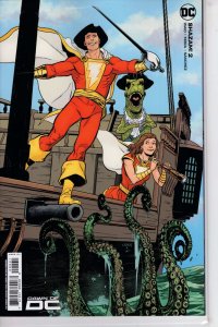 Shazam #2 Cover E 1 in 25 Steve Lieber Card Stock Variant