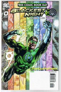 BLACKEST NIGHT #0, FCBD, Promo, Green Lantern, 2009, NM