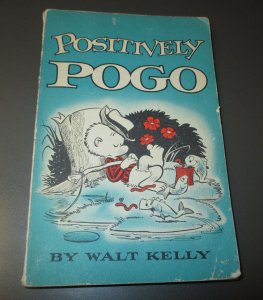 1957 Positively POGO by Walt Kelly SC VG+ 4.5 1st Ed. 190 pgs Simon & Schuster