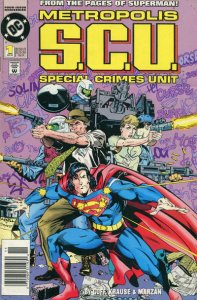 Metropolis S.C.U. #1 (Newsstand) VF ; DC | Superman Spin-Off