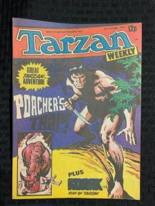 1977 Oct 22 TARZAN WEEKLY UK Comic Magazine FVF 7.0 John Buscema Cover / Korak