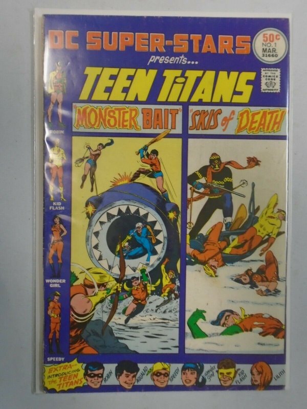 DC Super-Stars #1 presents Teen Titans 4.0 VG (1976)