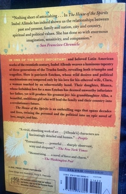 The House of spirits,Allende,1986