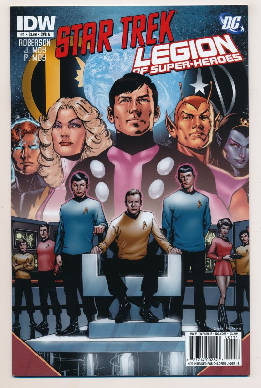 Star Trek Legion of Superheroes (2011 IDW) #1-6 NM Complete series