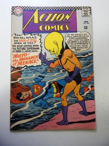 Action Comics #338 (1966) VG Condition centerfold detached at one staple