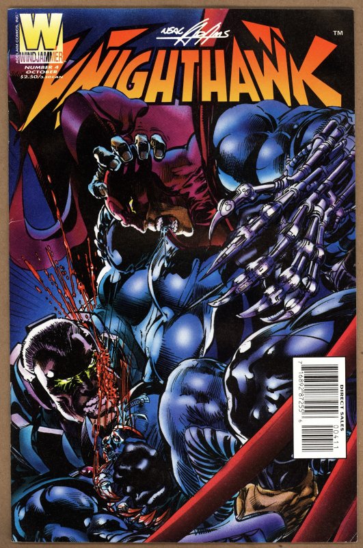 Knighthawk #4 (1995) - Neal Adams Cover