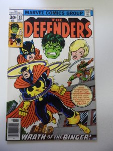 The Defenders #51 (1977) VF- Condition