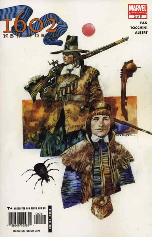 Marvel 1602: New World #2 FN; Marvel | save on shipping - details inside