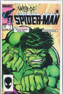 Web of Spider-Man #7 (1985) Spider-Man
