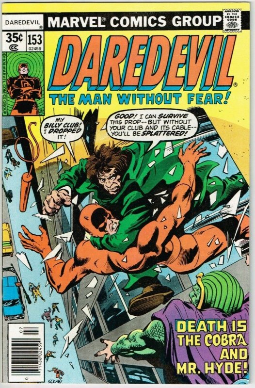 Daredevil #153 (1964) - 9.2 NM- *1st Appearance Ben Urich*