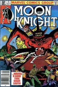 Moon Knight (1st Series) #11 (Newsstand) VG ; Marvel | low grade comic Bill Sien