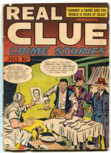 Real Clue Crime Stories Vol. 2 #5 -Kirby cover- Plastic Surgery G-