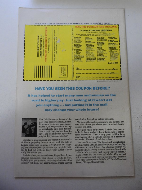 The Avengers #122 (1974) VG+ Condition tape pull bc MVS Intact