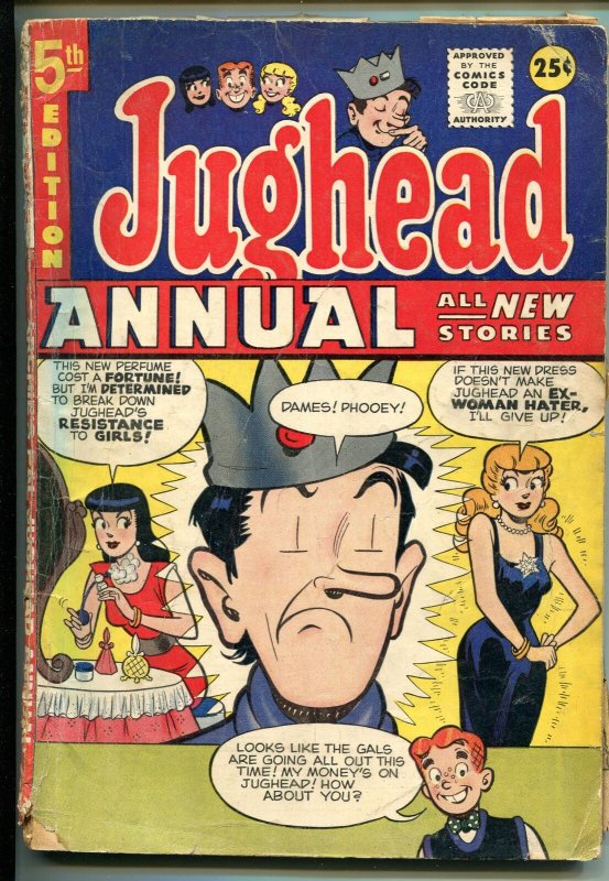 JUGHEAD ANNUAL #5 1957-MLJ/ARCHIE-BETTY-VERONICA-ARCHIE-good+