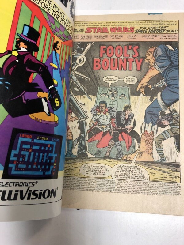 Star Wars (1983) # 72 (VF/NM) Canadian price Variant ! Who’s On First ?