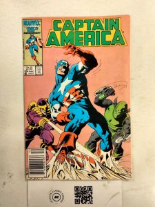 Captain America #324 FN-VF Marvel Comics comic book 33 JW70