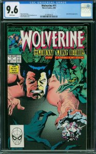 Wolverine #11 (1989) CGC 9.6 NM+