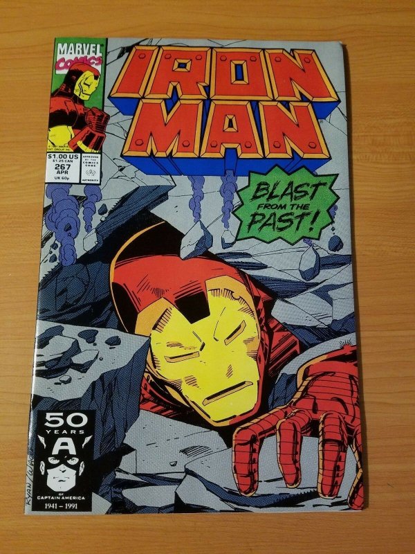 Iron Man #267 Direct Market Edition ~ NEAR MINT NM ~ 1991 MARVEL COMICS 