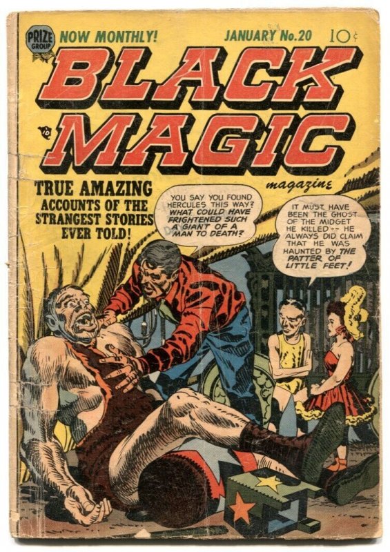 Black Magic #20 1953- Simon & Kirby- Pre code horror G