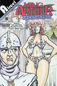 Aircel King Arthur Uncensored #4 (1993)Adult Comic Book Grade FN+ 6.5