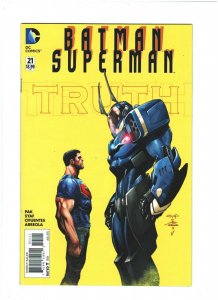 Batman/Superman #21 NM- 9.2 DC Comics 2015 Greg Pak