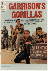 GARRISONS GORILLAS (1968-1969 DELL) 5 VF-NM PHOTOCOVER COMICS BOOK