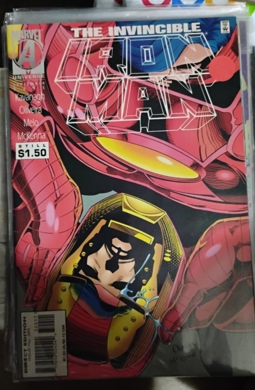 IRON MAN  # 320   1995  MARVEL DISNEY THE INVINCIBLE