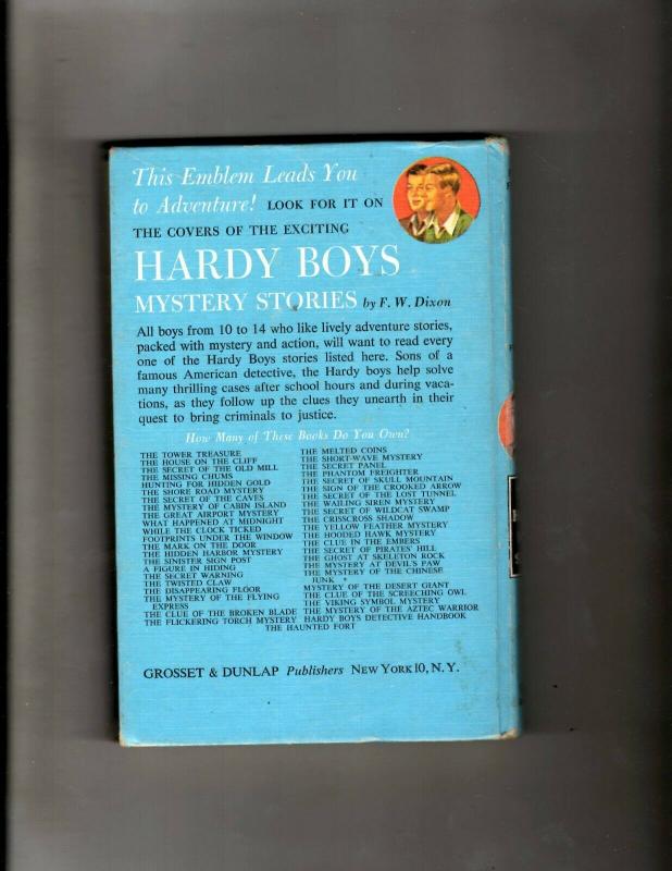 The Hardy Boys The Phantom Freighter # 26 Franklin W. Dixon Hardcover Book JL4