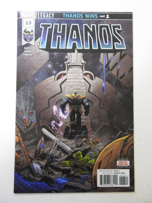 Thanos #13 (2018) NM Condition! 1st Appearance of the Cosmic Ghost Rider!