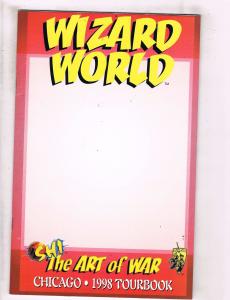 Wizard World She The Art Of War Chicago 1998 Tourbook Crusade Comic Book VF BN14