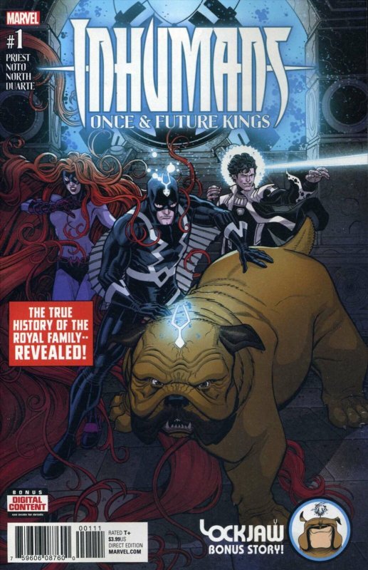 Inhumans: Once and Future Kings #1 VF/NM; Marvel | save on shipping - details in