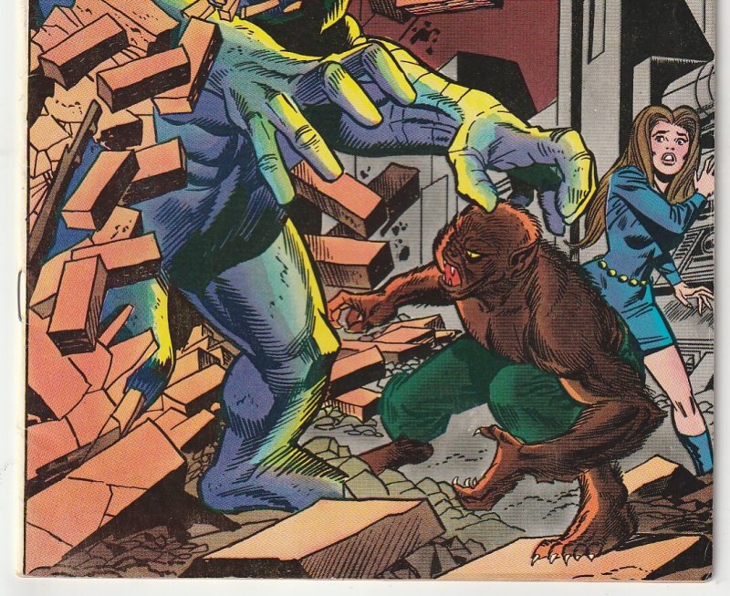 Werewolf By Night # 17  The Werewolf battles The Behemoth !