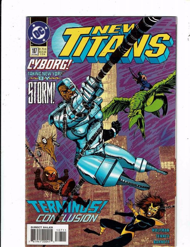 8 The New Titans DC Comic Books # 103 104 105 106 107 108 109 110 Batman J215